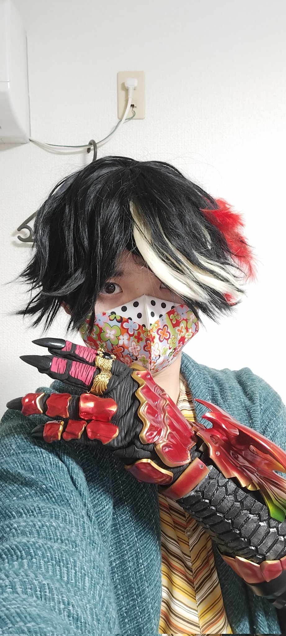 仮面ライダーオーズ　火野映司　着用　衣装 エスニック　シャツ 仮面ライダーオーズ火野映司着用衣装パープルパンツ - メルカリ