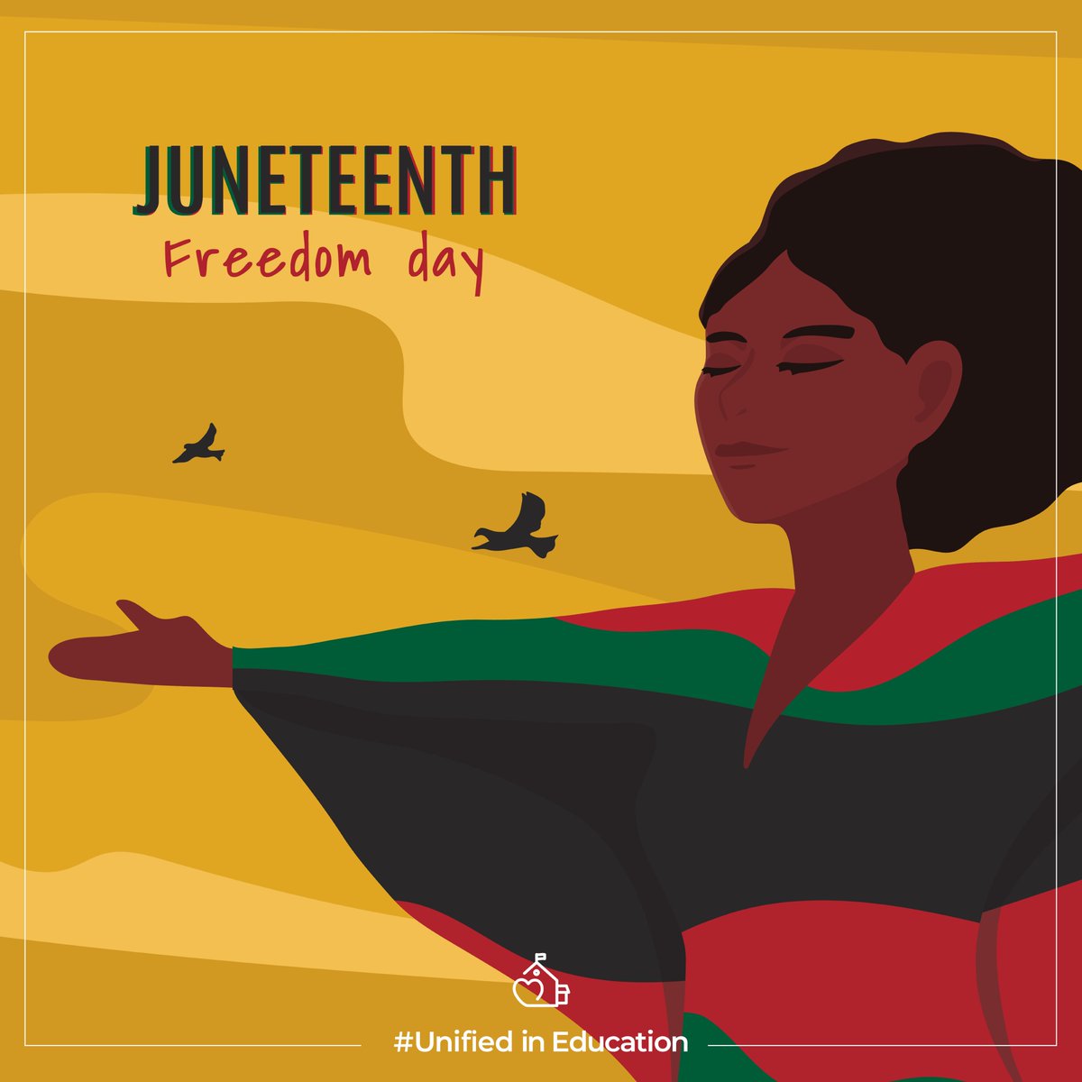 Juneteenth commemorates the emancipation of enslaved African-Americans in the United States. Since 2021, Juneteenth has officially been recognized as a federal holiday. To learn more about the history of Juneteenth, visit the link in our bio, juneteenth.com #Juneteenth
