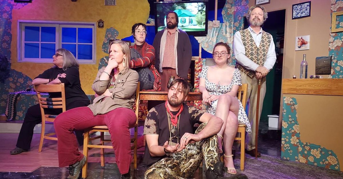 SpringsEnsemble's tweet photo. We are ecstatic to learn our production of Life Sucks by Aaron Posner garnered two Henry Award nominations from the Colorado Theatre Guild: Matt Radcliffe (Outstanding Supporting Actor in a Play Tier 2) and Melissa Hoffman (Outstanding Supporting Actress in a Play Tier 2). https://t.co/FCP6gnbCz9