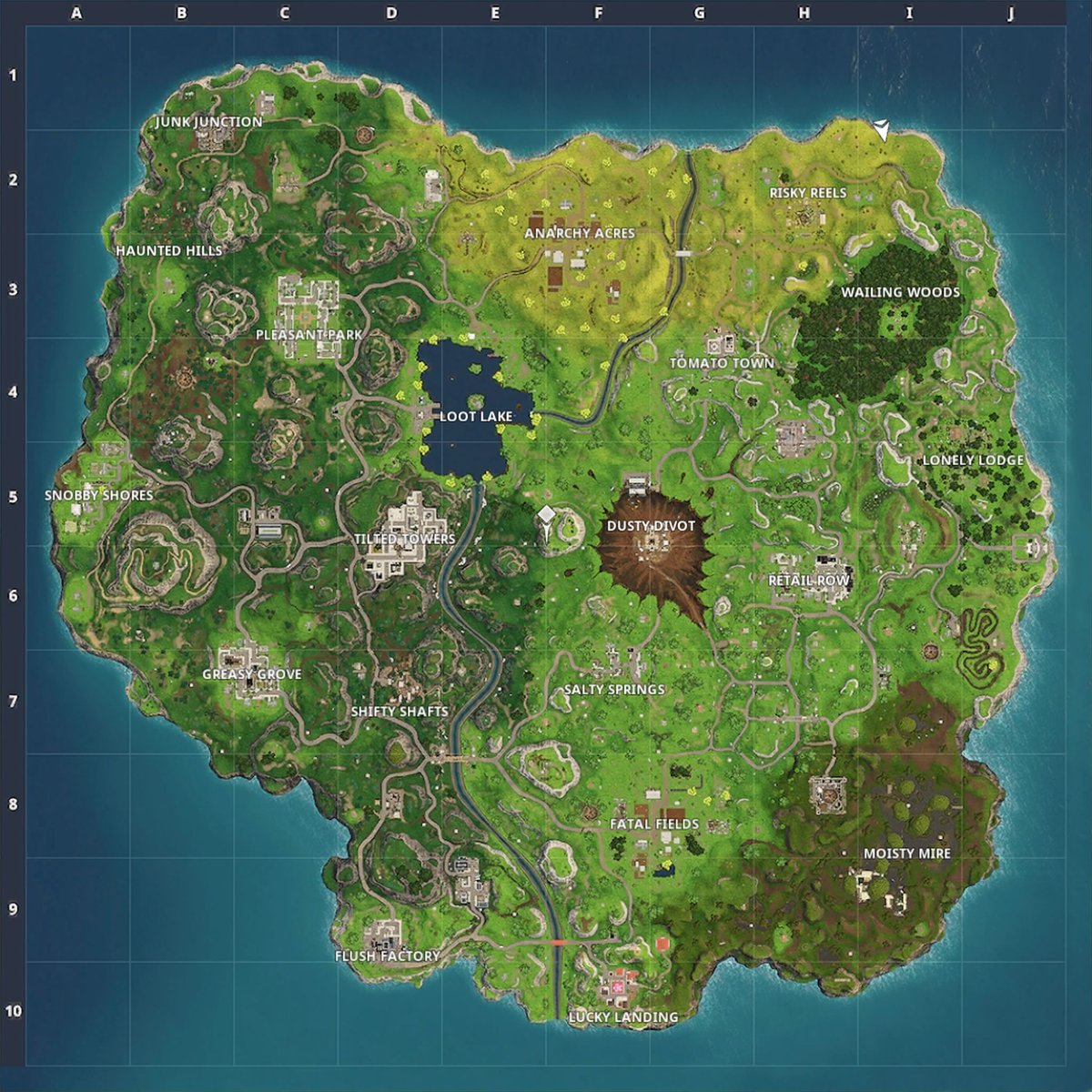 FortyLeak's tweet photo. Only Chapter 1 players can retweet this! #Fortnite https://t.co/WbxFNLVLGr