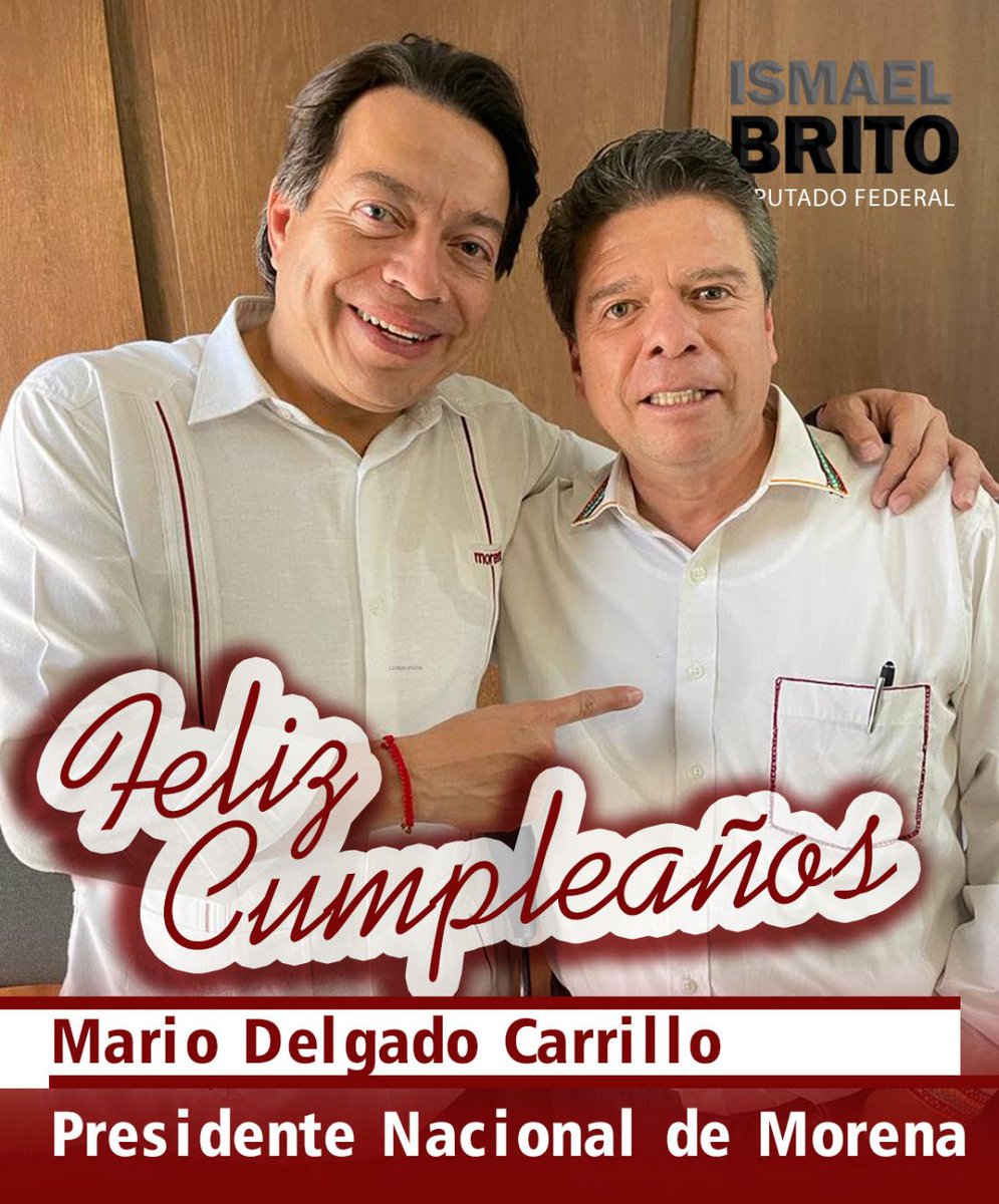 IsmaelBritoM's tweet photo. Reciba un afectuoso abrazo estimado amigo @mario_delgado . Que disfrute mucho este día 🎂 https://t.co/2zPs7WeK09