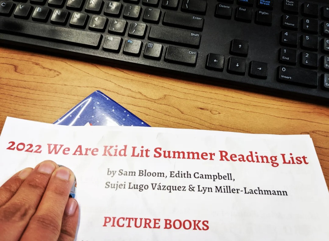 sujeilugo's tweet photo. Next Monday we will reveal our 8th We Are Kid Lit Summer Reading List. From board books to young adult novels...books for everyone 📚🖤🖤🖤 #summerreading #kidlit #mglit #yalit #bipoc https://t.co/PfCRaTjHEL