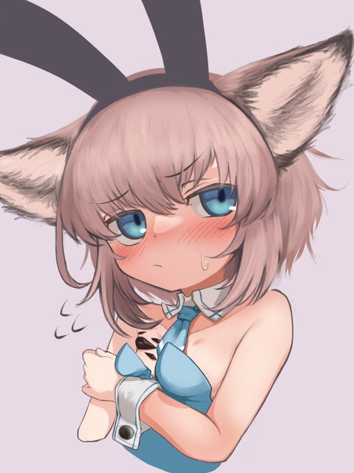 胸元スカスカバニーススーロwip 