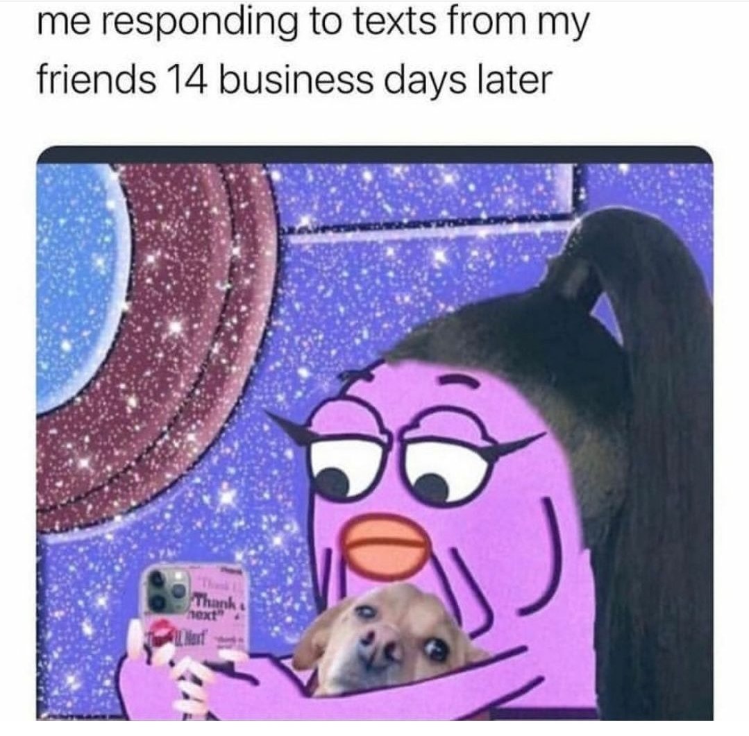 aladyhuman's tweet photo. It bes like that sometimes 🤷‍♀️ https://t.co/YnYdUeqGLk