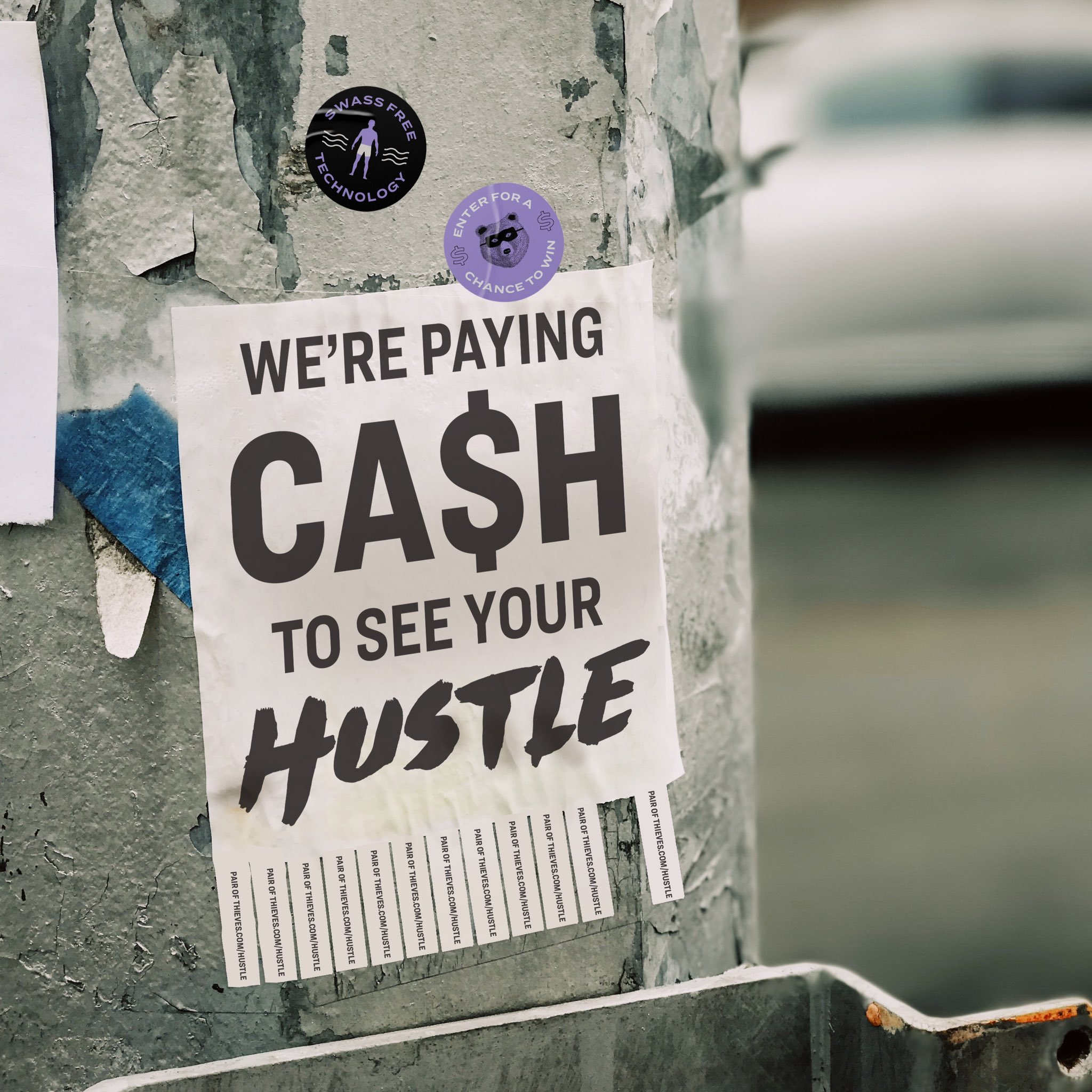 Pair of Thieves on X: You're creating the life you want. We want to reward  that 💸 Show us your Hustle by June 21 for a chance to win $2000 and be