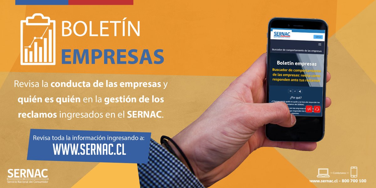 SERNAC tweet media