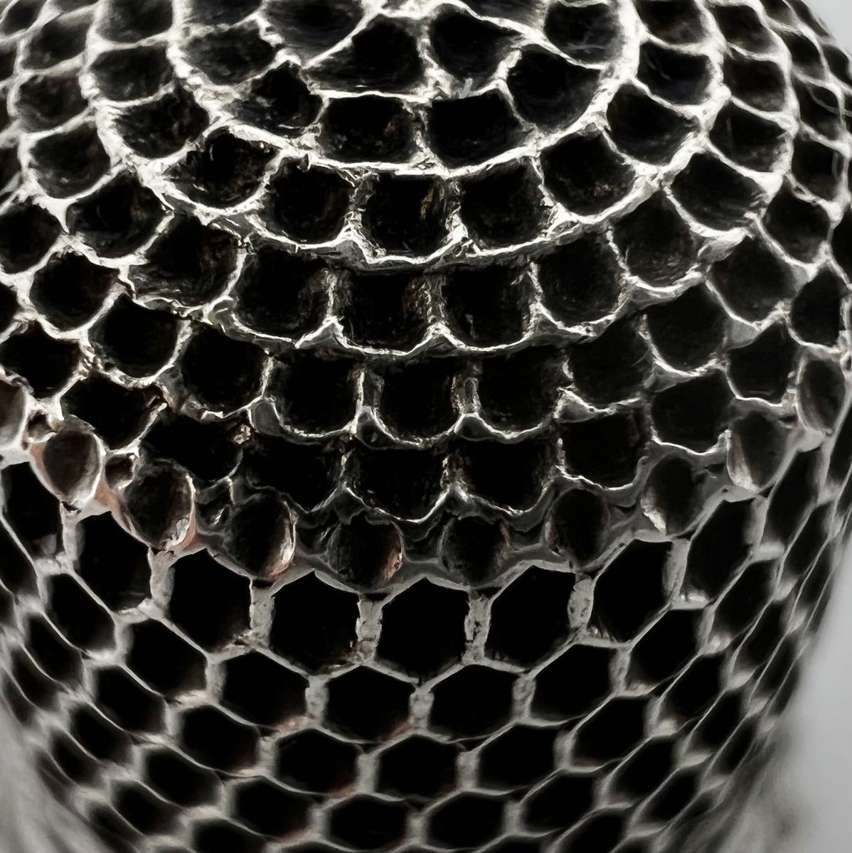 MonroeHistoryPA's tweet photo. It's #MagnifiedMonday once again! Which artifact from our museum collection do you think is pictured in this close-up view? Share your best guesses and check back tomorrow for the full image to be revealed. 🤔🔎🕵️‍♀️ #MysteryMonday #HistoricObjects #GuessingGame #StroudMansion https://t.co/wTSV7XvF1d