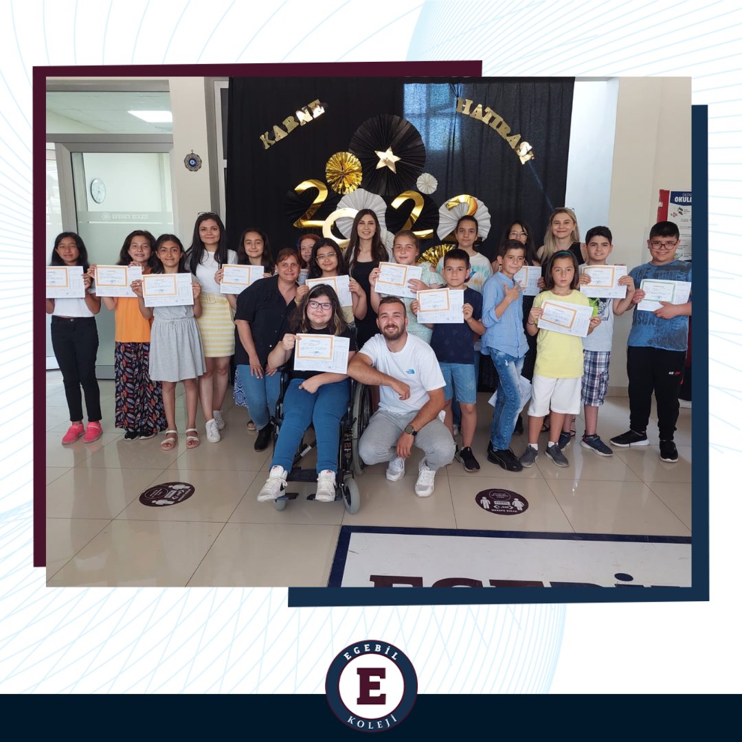 egebilefebey's tweet photo. Efebey'de karne heyecanı yaşandı.

Öğrencilerimizi tebrik ediyor, emeklerinden dolayı öğretmenlerimize ve velilerimize teşekkür ediyoruz.

Keyifli bir yaz tatili dileriz!

#egebil #efebey #denizli #karne #karne2022 #lgs #yks #özelokul #kolej https://t.co/rGFX2coaeR