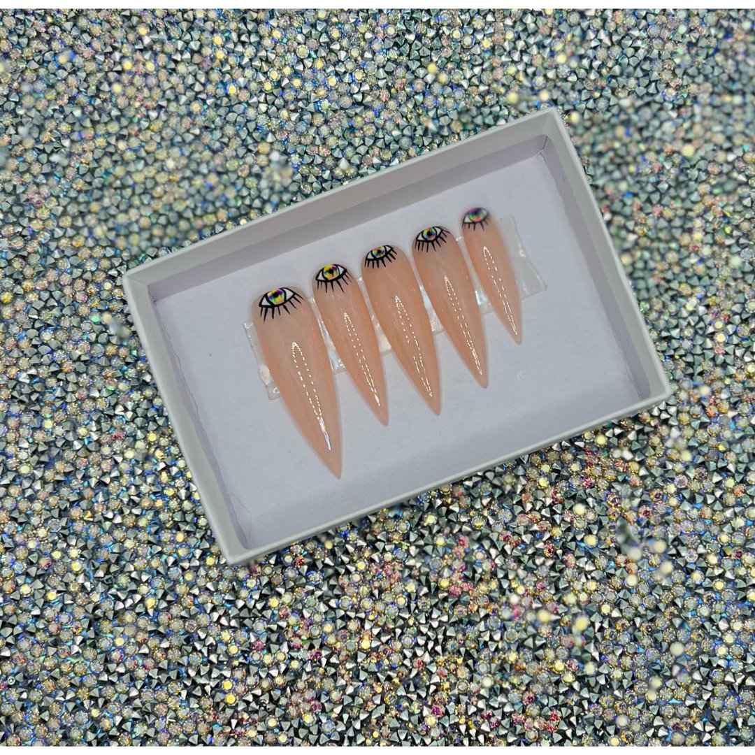 presstiletto's tweet photo. Feeling a little trippy?
"Hallucinate" available on https://t.co/LSd7KfRp7X
#trippynails #milkynudenails #nudenails #nudepressonnails #tiedyenails #pressonnails #pressonnailsforsale #nails #trippynailz #trippynation #nailed https://t.co/dM7Rz6CA2i