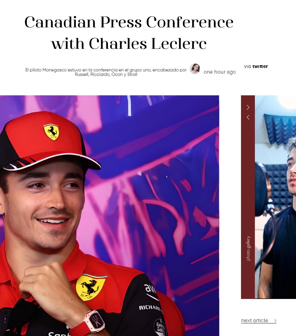 Today's Press Conference