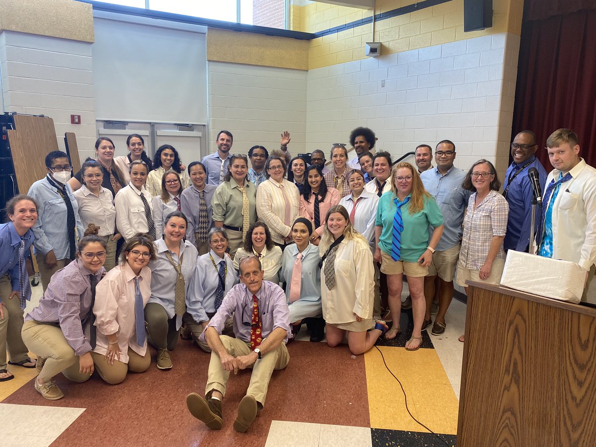 This is one good look! We will miss you, <a href="/EMSPrincipal17/">Matt Johnson</a>!!!