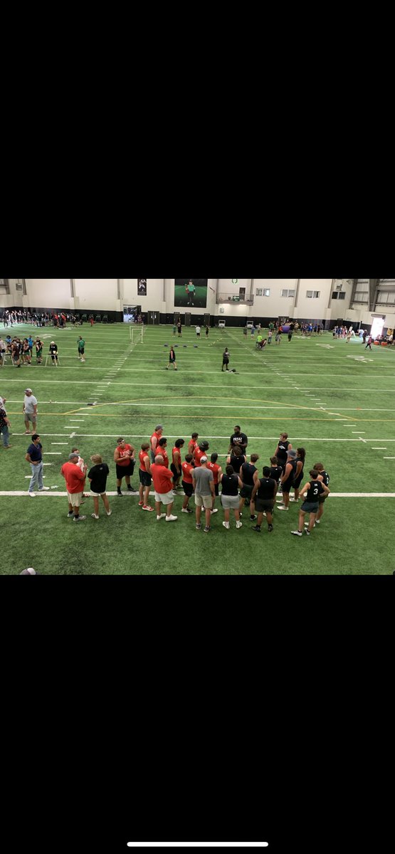 PonderLionPride's tweet photo. Our big nastiest at the Offensive Lineman challenge. These guys have been working hard all summer and it’s all going to get better come fall. There is something special happing over here at Ponder High School. #PonderPride https://t.co/MV2E7f7RxX