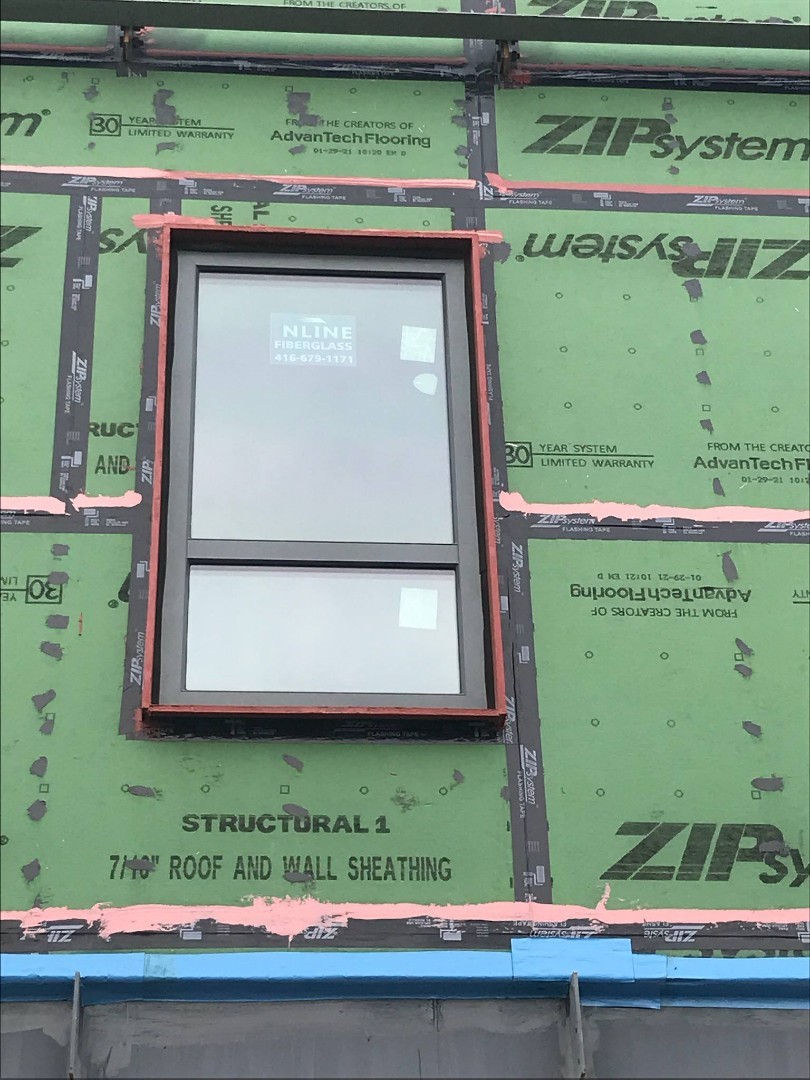 PROSOCO's tweet photo. Another multi-family Passive House is nearing completion: The Oaks in Hamilton, Ontario, is a retrofit-new build hybrid that's got a great history and a crazy airtight envelope (you should see their blower door test results.) https://t.co/FPckRlkOWs #PassiveHouse #FastFlash https://t.co/CssBulKfG1