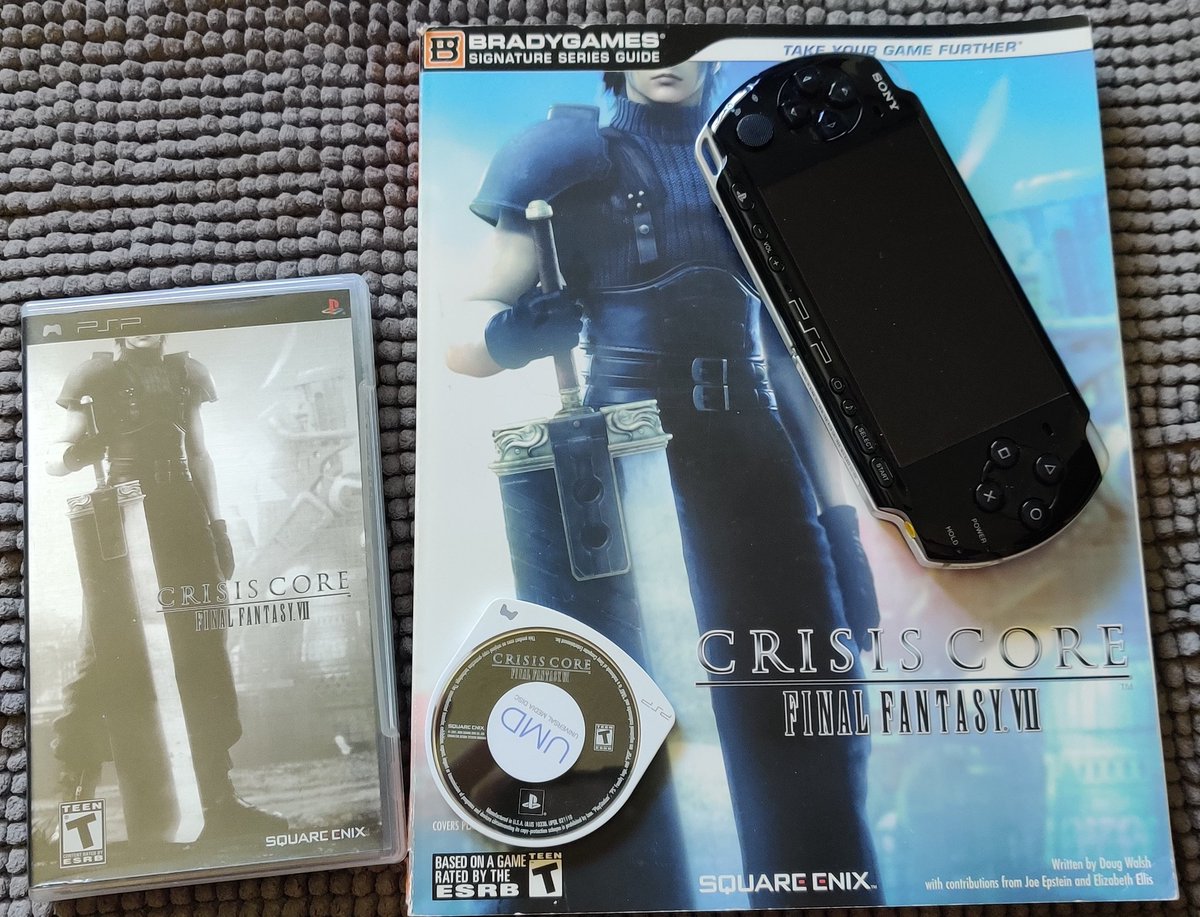 nyxarianoctis's tweet photo. I heard that FFVII Crisis Core is coming to the PS5 later this year! So.. tonight I'm going to try and stream the PSP version! If it fails then.. FFXV it is!
#Vtuber #ENVtuber #twitchstreamer #CrisisCore #CrisisCoreRemake https://t.co/znhggS4S3T