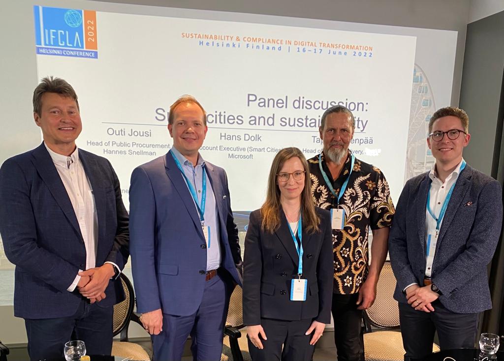 Data business and #privacy #regulation are crashing. Trust is built on privacy and cybersecurity. Be careful when adding AI to 6G networks. Some key takeaways from panel that I moderated at <a href="/IFCLAtweet/">IFCLA</a> Conference. 

Panelists <a href="/JukkaLang/">Jukka Lång</a> <a href="/Tapsa_Jpaa/">Tapio Järvenpää</a> <a href="/HansDolk/">Hans Dolk</a> &amp; Veli-Pekka Luoma🌟