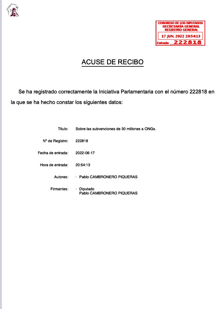 PabloCamPiq's tweet photo. 🔴 El Consejo de Ministros publica una convocatoria para dar 30 millones de € públicos a ONGs para “la defensa de los derechos humanos de los migrantes”

Pregunto si los migrantes aludidos son legales o ilegales, cómo otorgarán el dinero y quién va a controlar para qué se usa. https://t.co/M10rkRlxP5