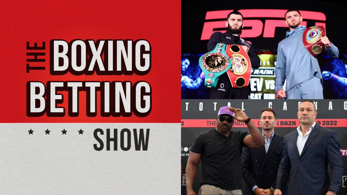 boxingbetshow's tweet photo. WEEKEND BETTING PREVIEW 💰

@TomCraze is joined by guest @Southpawko1 to break down this weekend’s main event, plus some of the action coming up over the summer:

• #BeterbievSmith
• #RodriguezRungvisai
• #ChisoraPulev2

🔊 Listen:
https://t.co/kd8z3Urold https://t.co/SDOQ7gOVjX