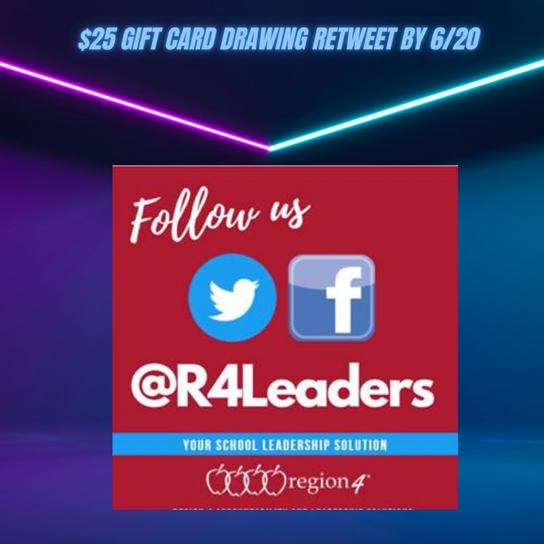 R4Leaders's tweet photo. School leaders retweet this tweet by 6/20/22 for your chance to win a $25 gift card! @R4Leaders

#leaders #principal #R4Leaders https://t.co/BLJOvQ9xBy