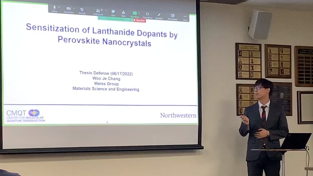 Congrats to our newly minted Dr. Woo Je Chang!!!
Great work Woo Je!!!!!
