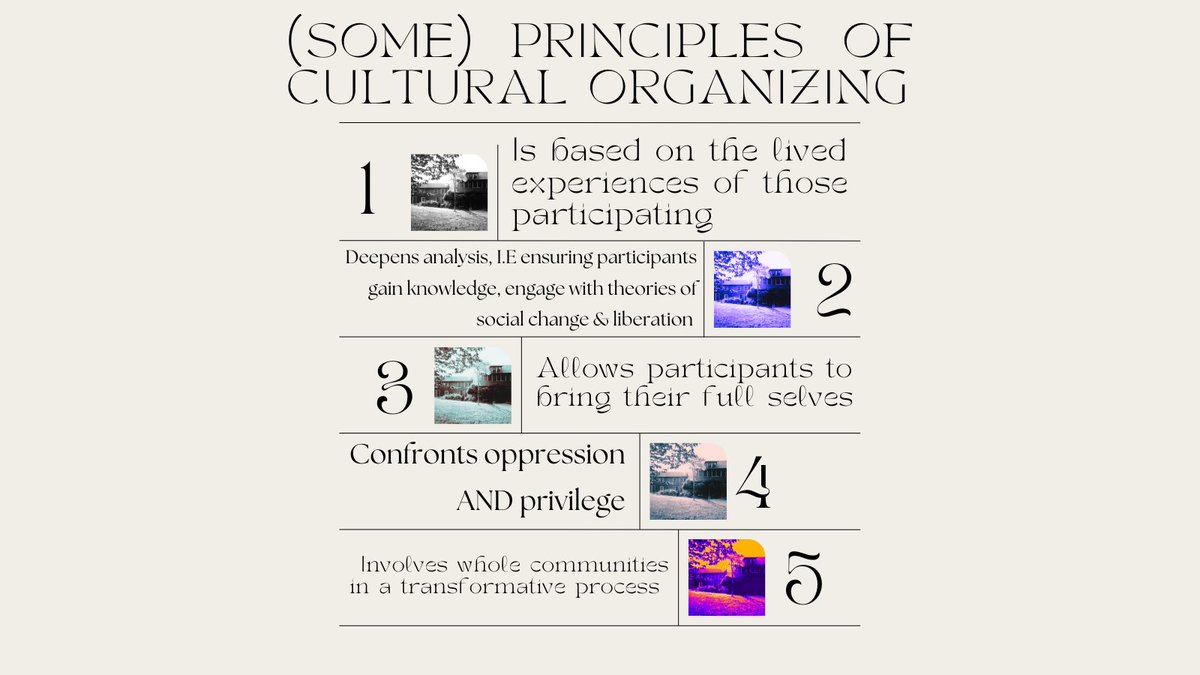 “[Cultural organizing] can be done to unite people through the humanity of culture and the democracy of participation. It can also be used to divide people through fear and polarization.