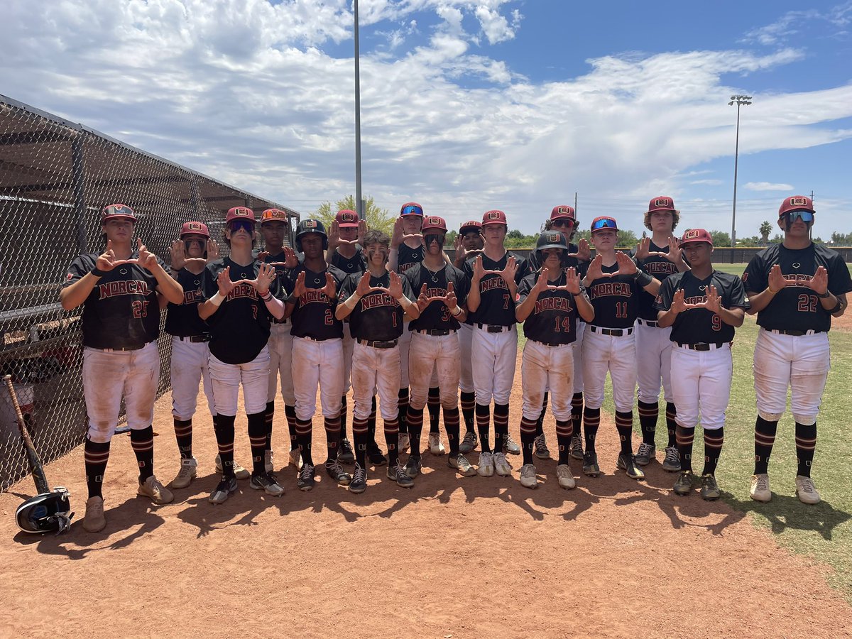 STILL UNBEATEN😤

<a href="/NorCalU1/">NorCalU</a> battles to beat @PFA_Matadors 9-1 to advance to the #ChampsAZ22🌵 🥇 Medal Game tomorrow against <a href="/OCELITEBASEBALL/">OC ELITE BASEBALL</a>
