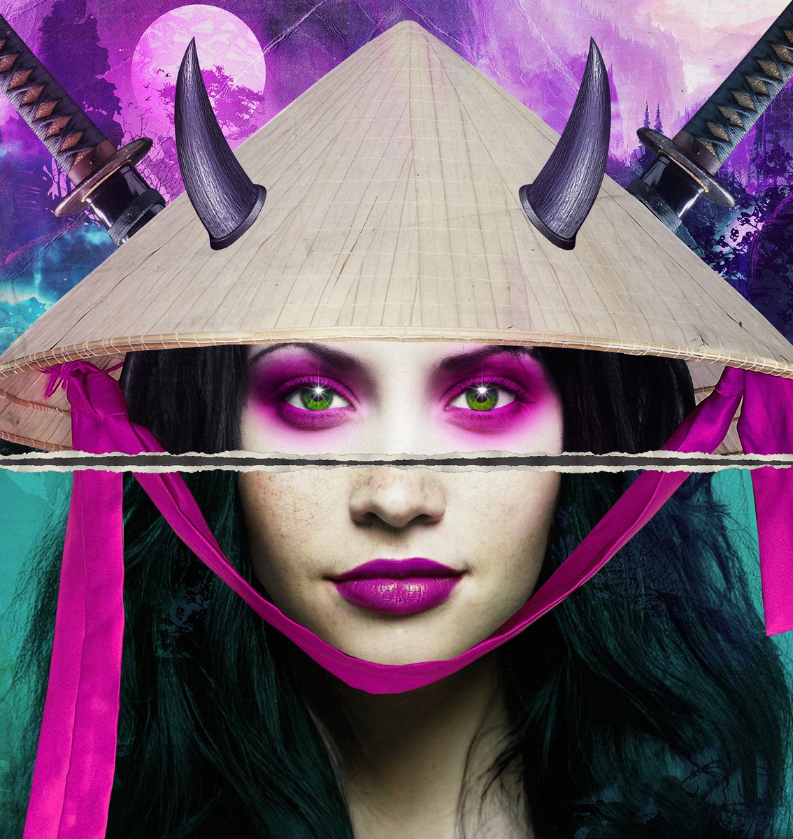 museNFT_'s tweet photo. Hi friends, hang in there, the weekend is near! Here’s a little friday spice - Samurai Muse 😈

Part of Muse collection - #museNFT | #NFT | #NFTCommunity | #NFTart | https://t.co/Myk6zu9fMn
