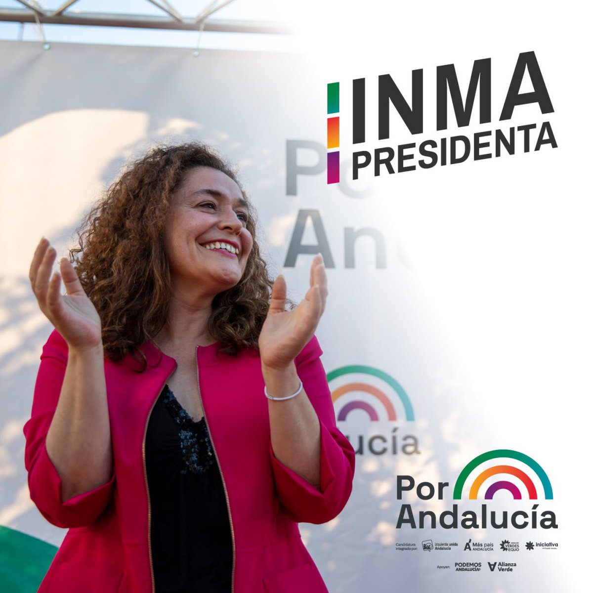 #InmaPresidenta 💚
#VotaPorAndalucía 🌈