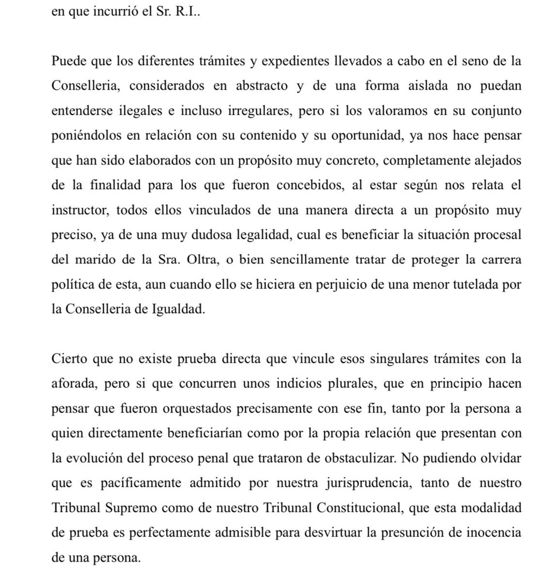 antonlosada's tweet photo. Ni una sola evidencia sólida en la que basar la imputación de @monicaoltra. Ni una. https://t.co/W45JHZj5c5