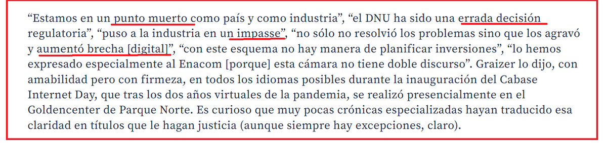 jcrettaz's tweet photo. 👆Aquí están las cifras de la industria (en boca de las pymes telco de @CabaseAr, las mayores afectadas por las políticas de freno al despliegue de infraestructura de conectividad)  https://t.co/8A6ve4ZoVR #DNU690 https://t.co/vw2M7MJWaN