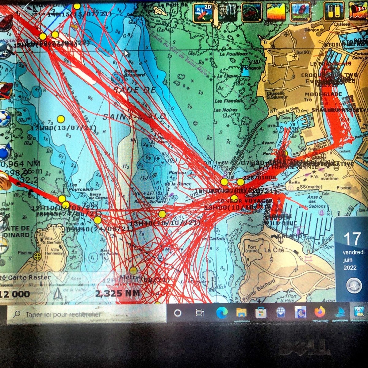 MaxSea : Tracks à reconstruire à la main ✍️ pour exam Yachtmaster (Course to Steer + Pilotage Planning)