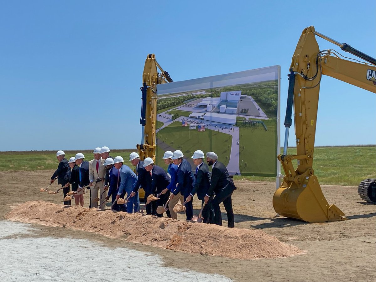 gdecd's tweet photo. Today, @Aurubis_AG broke ground on a multimetal recycling plant in Augusta, Georgia. The $320 million project is expected to create over 120 new jobs and process up to 90,000 tons of complex recycling materials annually once fully operational in 2024. 

 https://t.co/yG3wqfcI0l https://t.co/Qghey8M8LG