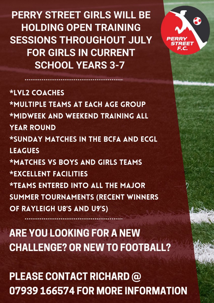 Perry Street FC tweet media