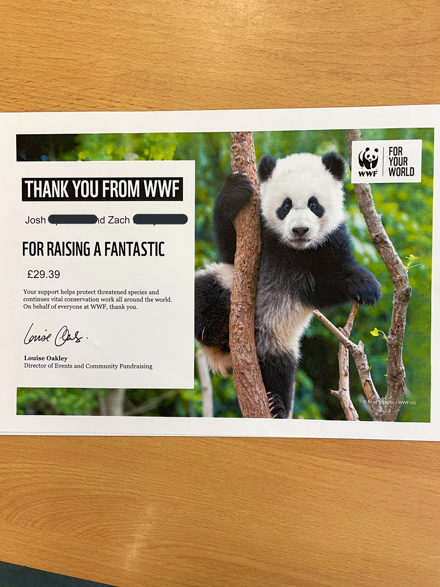 MrsMacDTeach's tweet photo. Thank you Steve @GGWildlifeExp for choosing the winner of our competition and donating a wildlife walk to the winner. Money raised for @WWF by Josh and Zach, Ellie’s butterfly design was beautiful @EcoSchools @StreatleySch #wildworldclub #streatleyeco https://t.co/kX8jWmmBmD