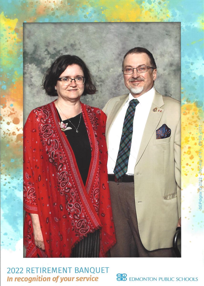 kiki66kat's tweet photo. Wearing my #Red4EdAB at the birthday party on June 16 (EPSB retirement banquet with 199 retirees) #EPSB had for me. Lol! #RedforEdAB #abed #DefendPublicEducation #OneProfessionUnited #ableg @EdPubTeachers @albertateachers  @GCarabine https://t.co/f3ojKfKO8Y