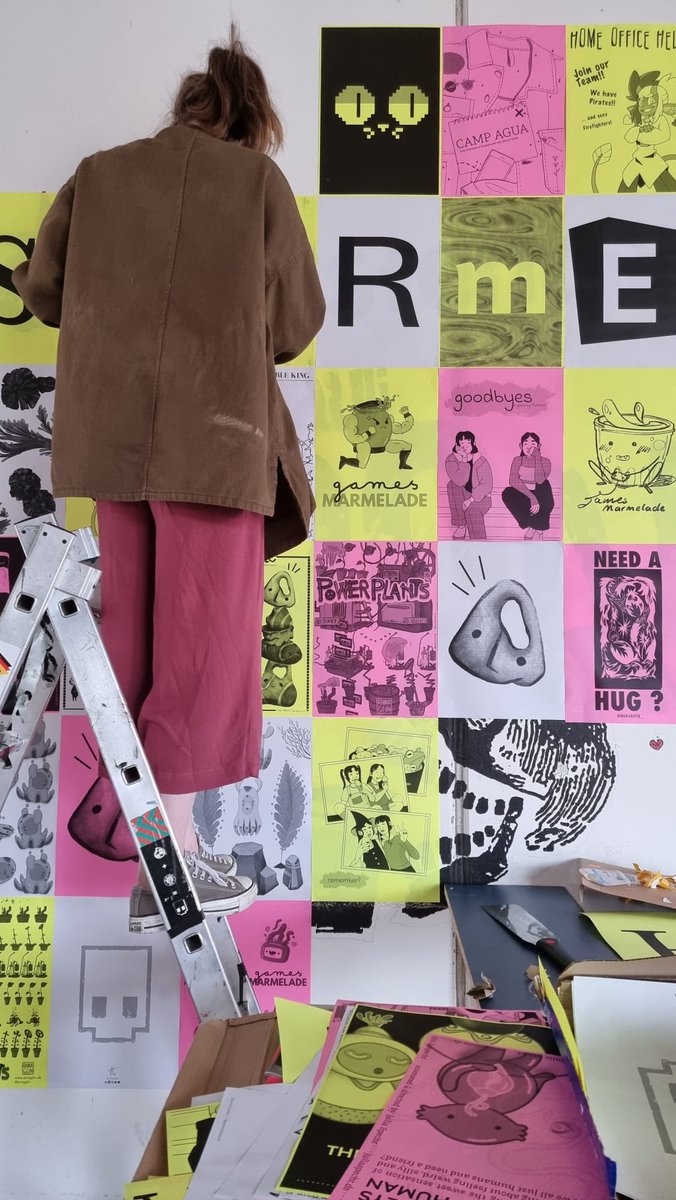 Poster Poster Poster! #gamesmarmelade #gamedev