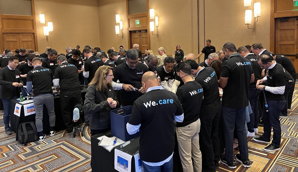Giving back is central to who we are @westerndigital.   So proud to partner with <a href="/winetowater/">Wine To Water</a> to help provide clean drinking water to people around the world with the 600 filters our team assembled #GivingBack #PURPOSE