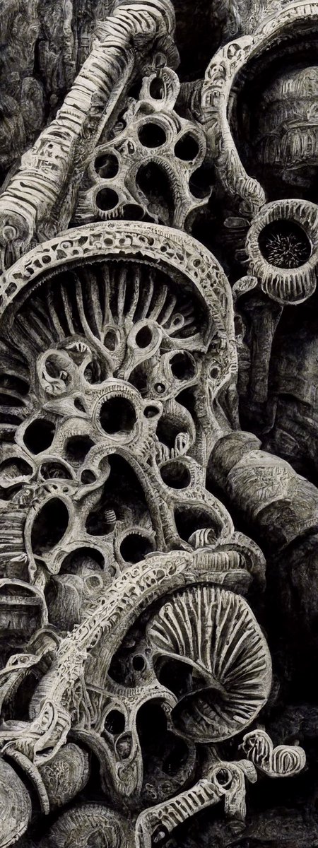 hyprgrph's tweet photo. Biological Machine Architecture #AIart #aiartist #midjourney https://t.co/N1JaRGj5SY