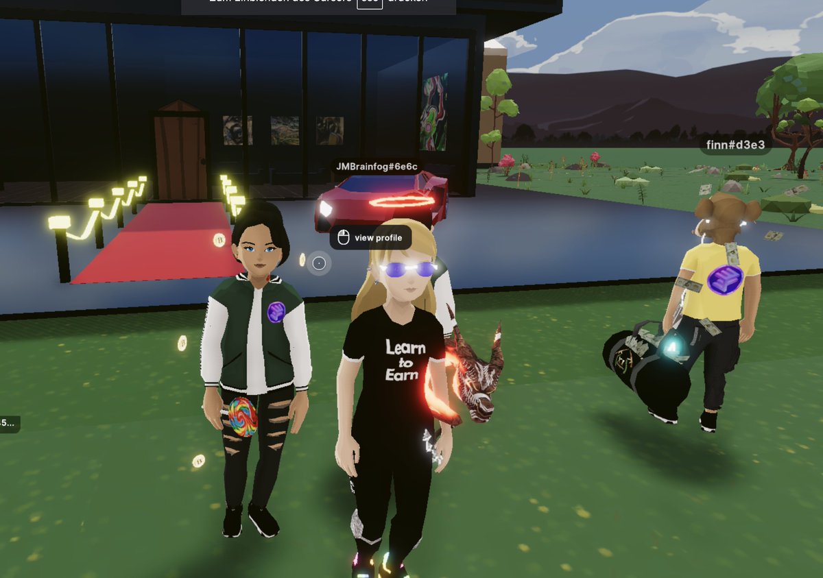 WirrLife5434's tweet photo. Community is exploring together @decentraland. Its sooo big and we as @web3ffiliates with our own HQ (-56,107) learn to earn.
Thanks for the time and see you next time ;-)

#nft #communityquests #decentralland #metaverse #web3ffiliates 
@Matty09142057 @Wearverse_io @MetafoxCrew https://t.co/cezID3nJCK