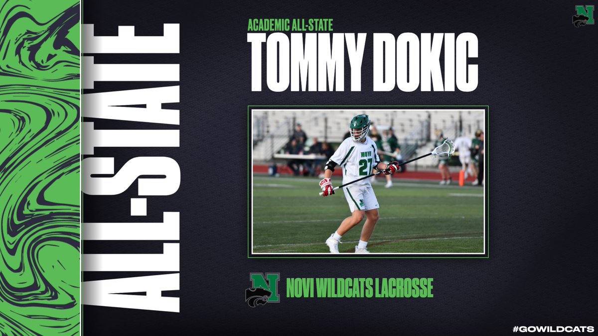 Congratulations <a href="/DokicTommy/">Tommy Dokic</a> , 2022 Academic All State!  <a href="/NCSD/">Novi Community School District</a> <a href="/NoviAthletics/">NoviAthletics</a>