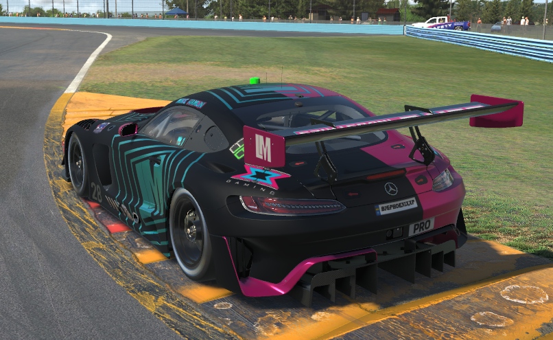 Just putting in some more practice laps before the virtual 6hrs at the Glen on <a href="/iRacing/">iRacing</a> i will be live on Twitch at 2:30 pst twitch.tv/bigphoenixxp