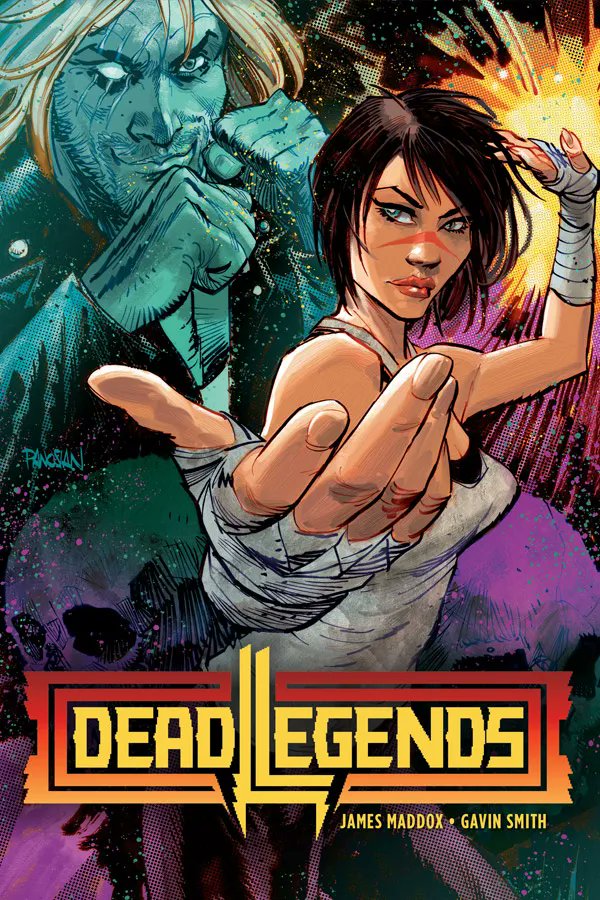 ElCarisna's tweet photo. #martialarts + #comics = Dead Legends
By @jamescmaddox @gavinpsmith and #RyanFerrier with a spectacular cover by @urbanbarbarian. Published by @AWaveBlueWorld
I recommend it dispassionately!
https://t.co/VPL01HC7ZK https://t.co/4D6kgjJOZJ