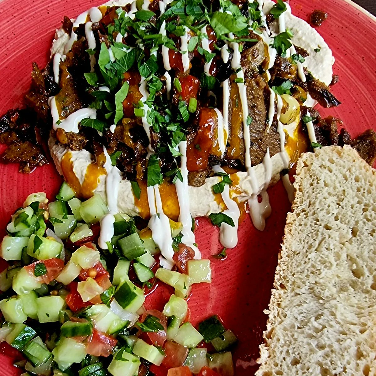 Muelka's tweet image. Es war heute Mittag sehr sehr lecker
Kann ich jedem empfehlen, der mal in Frankfurt ist
#kulialma #kulialmafrankfurt #frankfurtammain #israelfood #vegan