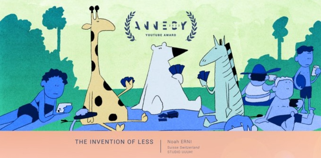 CineenRaccord's tweet photo. #TheInventionOfLess de #NoahErni ganó el Premio #YouTube.
✨🍿 #FestivalDeAnnecy #AnnecyFestival
Día 5 🎞️⛵ https://t.co/GkIT9D8zCT