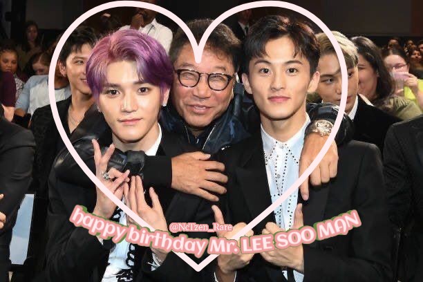 NcTzen_rare's tweet photo. Happy birthday Mr. LEE SOO MAN ♡

#LeeSooManDay #SMTOWN #EXO 
#TEN #TAEYONG #MARK #KAI #NCT https://t.co/uxH30YThNu