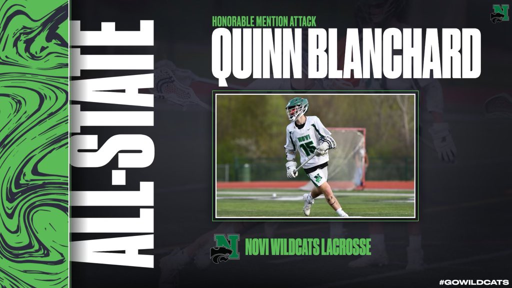 Congratulations Quinn Blanchard, 2022 All State Honorable Mention- Attack! <a href="/NCSD/">Novi Community School District</a> <a href="/NoviAthletics/">NoviAthletics</a> #NoviLacrosse