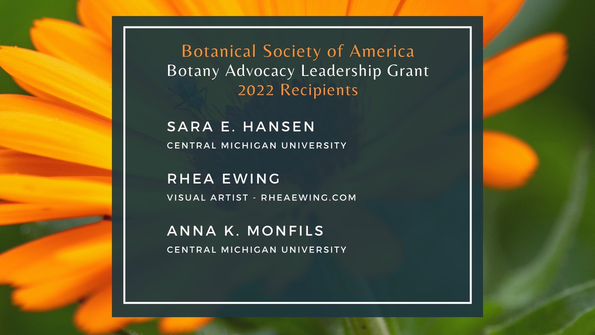 Botanical Society of America tweet media