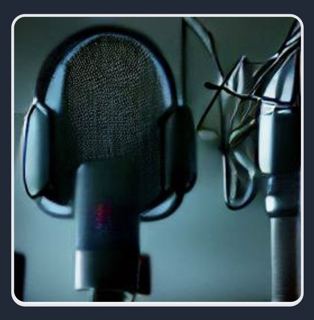 I asked AI to generate voice actors and well… it did the most VO thing imaginable by putting headphones on a microphone. 😂