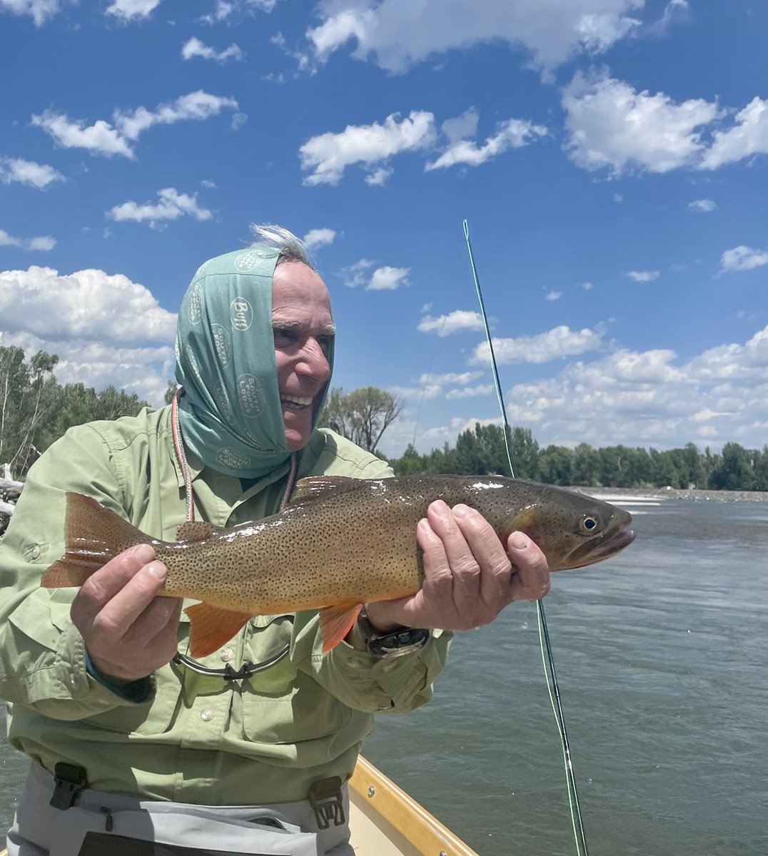 hwinkler4real's tweet photo. It’s as if your grandmother caught a beautiful cut throat https://t.co/l0l3qWUhYd