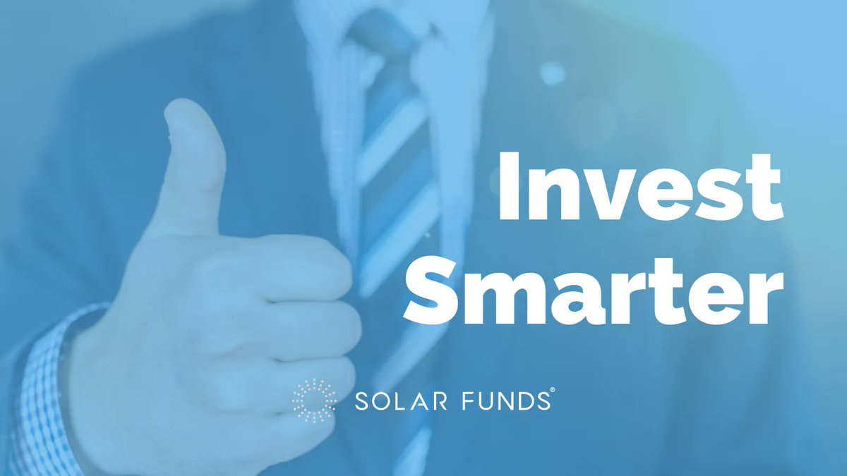 Our investors often yield in excess of 50% tax returns in their first year of investing.

Find out why solar investing is the best type of investing at ☀️SolarFunds.com☀️

#solarinvesting #solarinvestor #solarenergy #solarprojects #renewableenergyprojects #solarpower