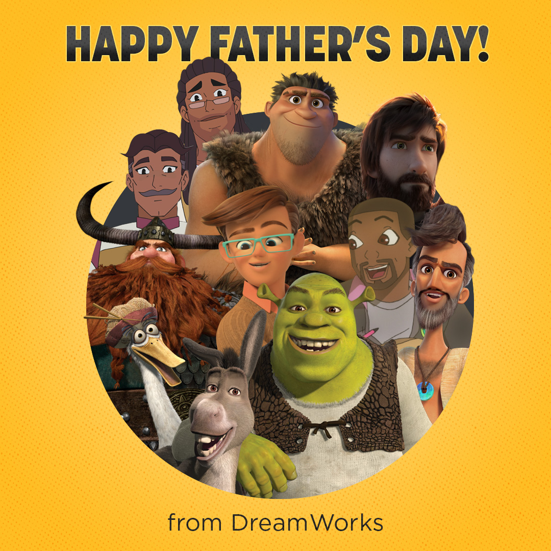 DreamWorks Animation on X: A very #HappyFathersDay from all the Dragon  Riders (and dragons) of Berk!  / X